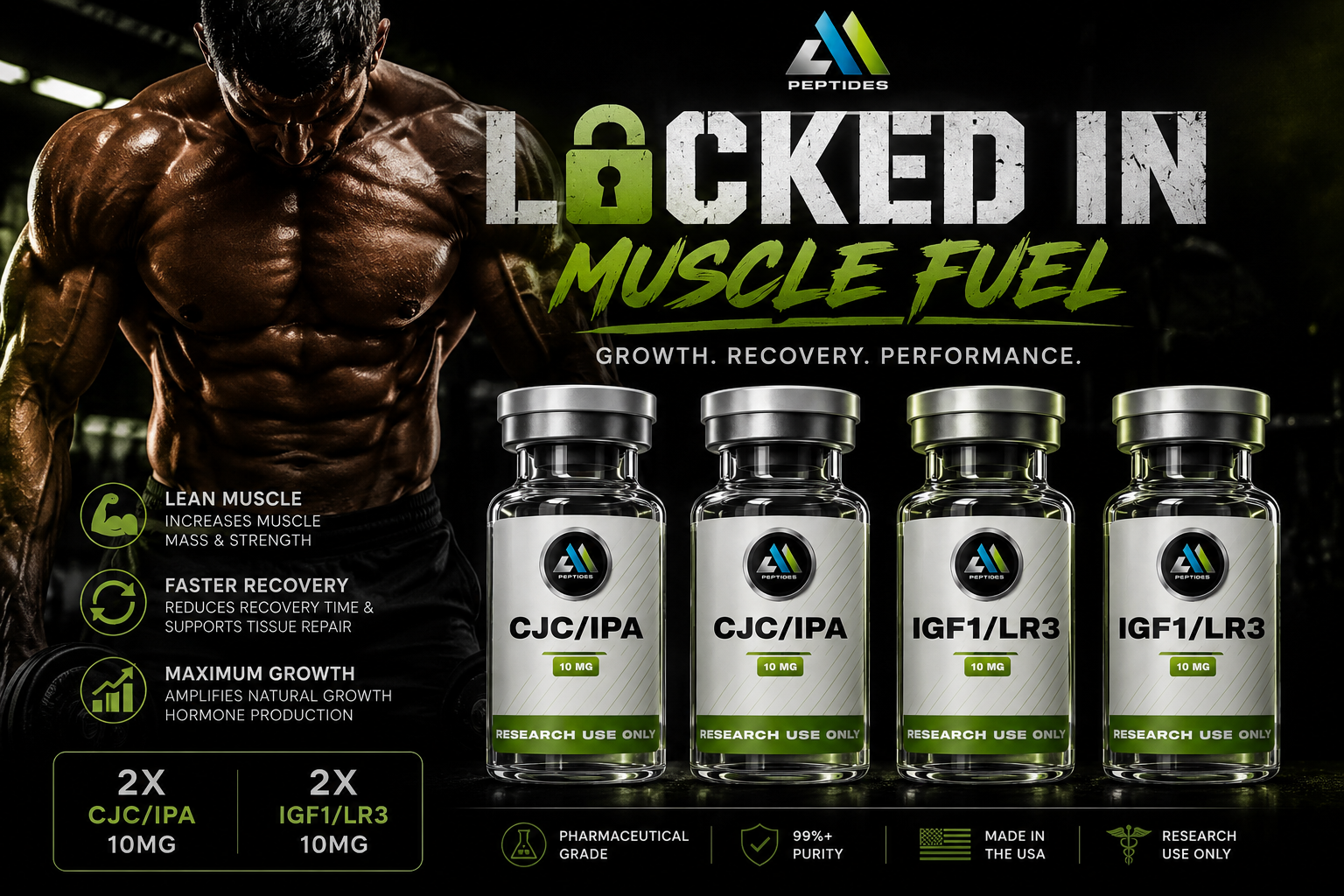 LOCKED IN MUSCLE FUEL 💪🏼🏋️♂️